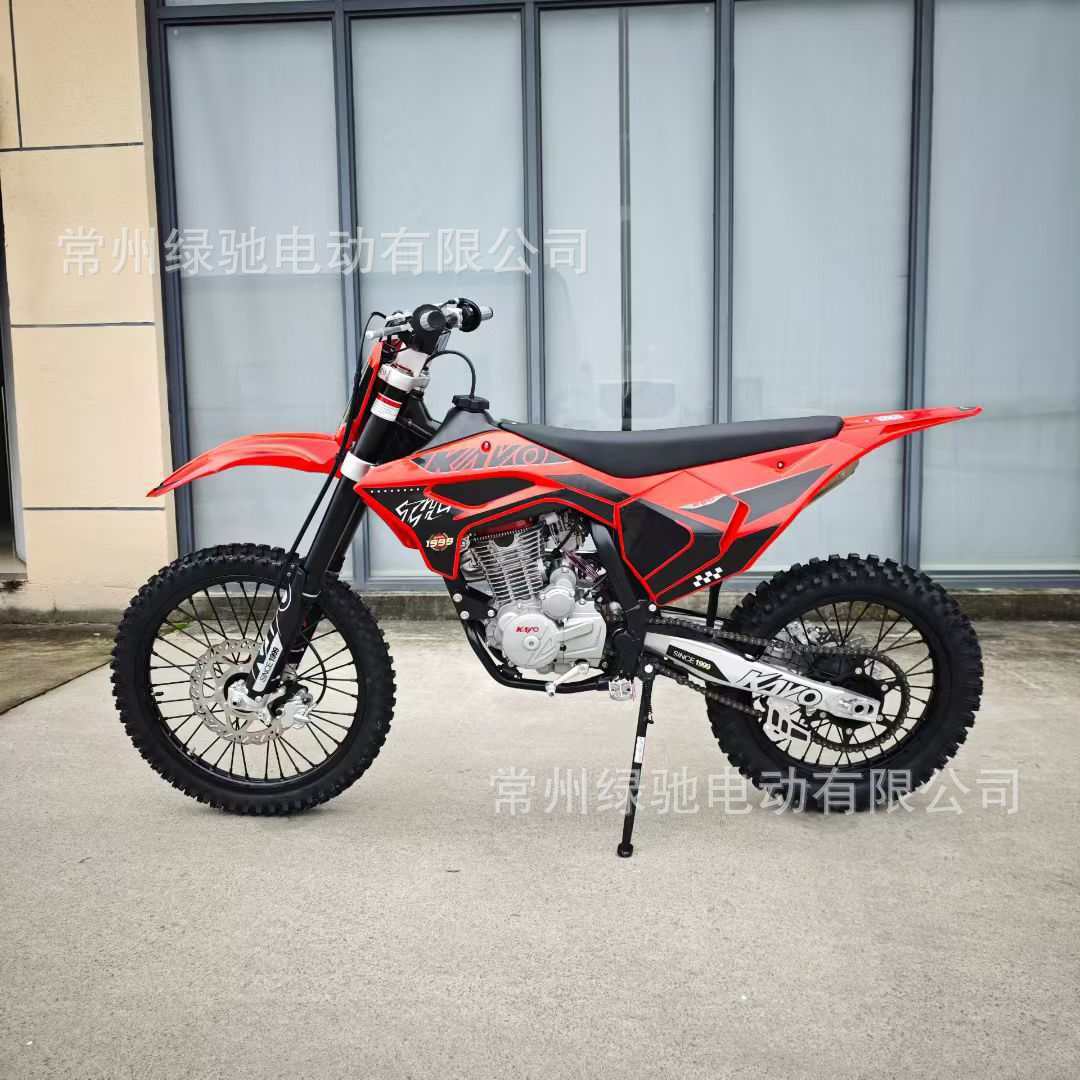 Huayang Kayot4L Four-Stroke Water-Cooled Single-Cylinder Motorcycle, High-Performance Off-Road Motorcycle, Fuel-Powered Motorcycle
