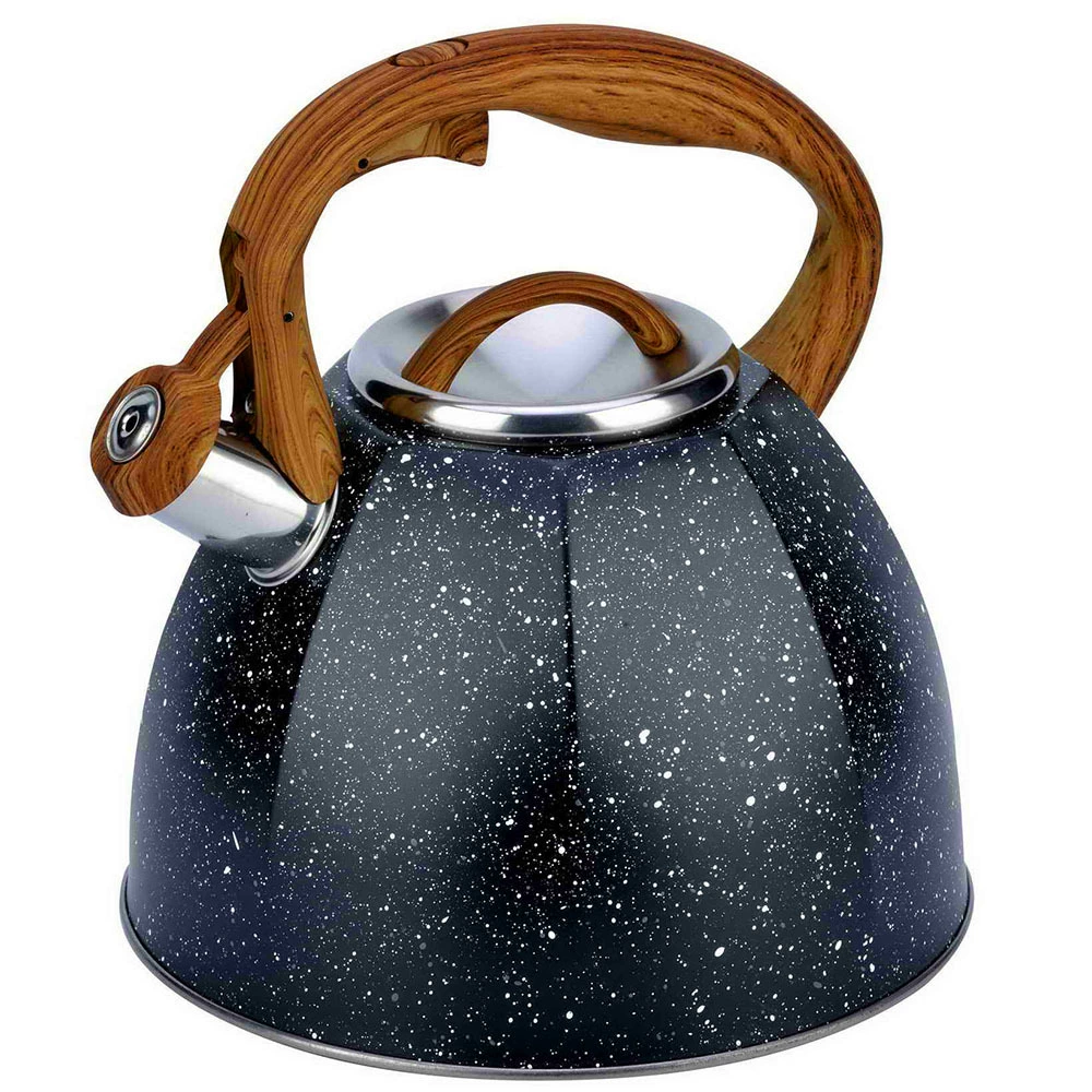 Capacious high quality electromagnetic teapot stainless steel