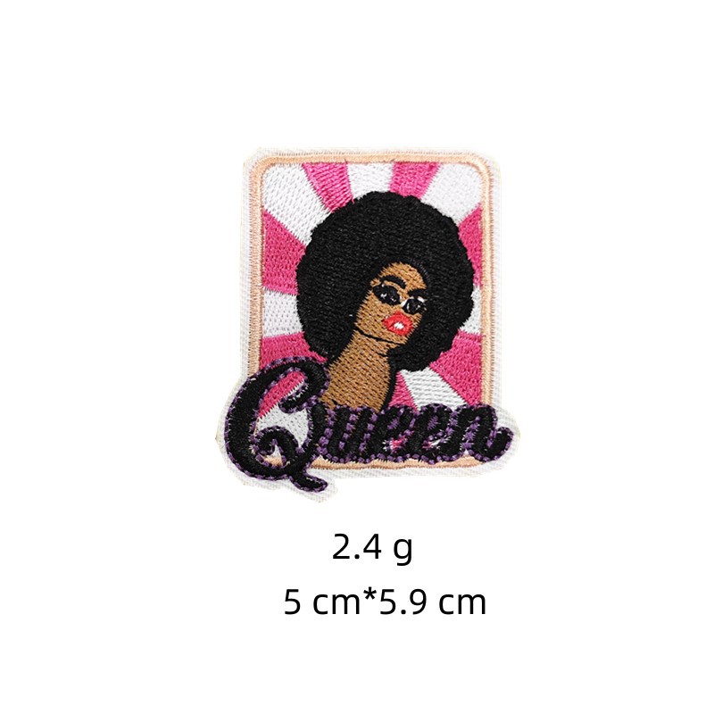 2g Weight Clothing Sticker Patches Classification 1 Piece Quantity Nonwoven, Polyester Material Human, Letter Pattern Cute Style 1 Piece Cute Human Letter Nonwoven Polyester Clothing Sticker Patches 3