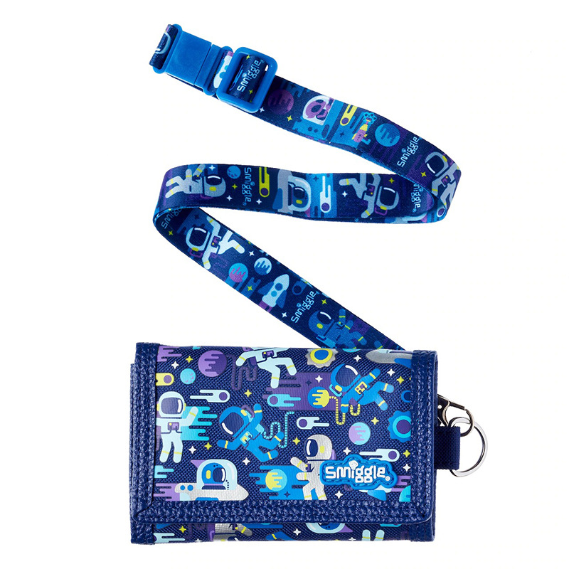 Australia smiggle estudiante titular de la tarjeta de la cartera de los niños plegable macho y hembra bus de dibujos animados titular de la tarjeta de regalo de cumpleaños