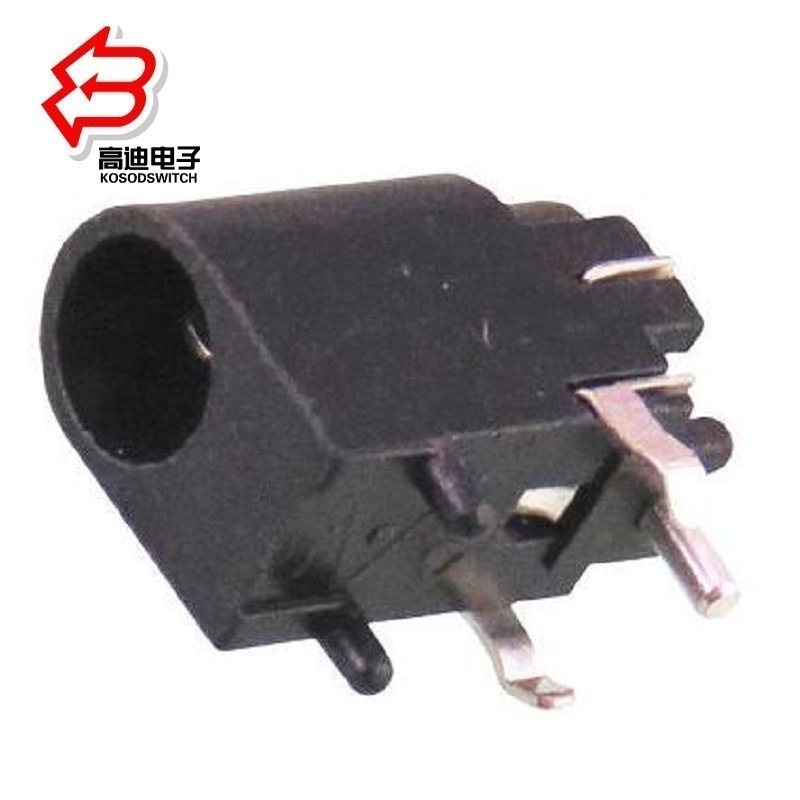 迷你DC母座椭圆式,侧插椭圆形DC插座,椭圆形直流DC电源插座