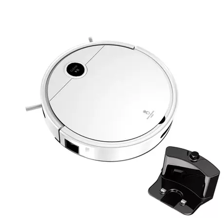 005b white [automatic recharge + remote control + water tank mopping]