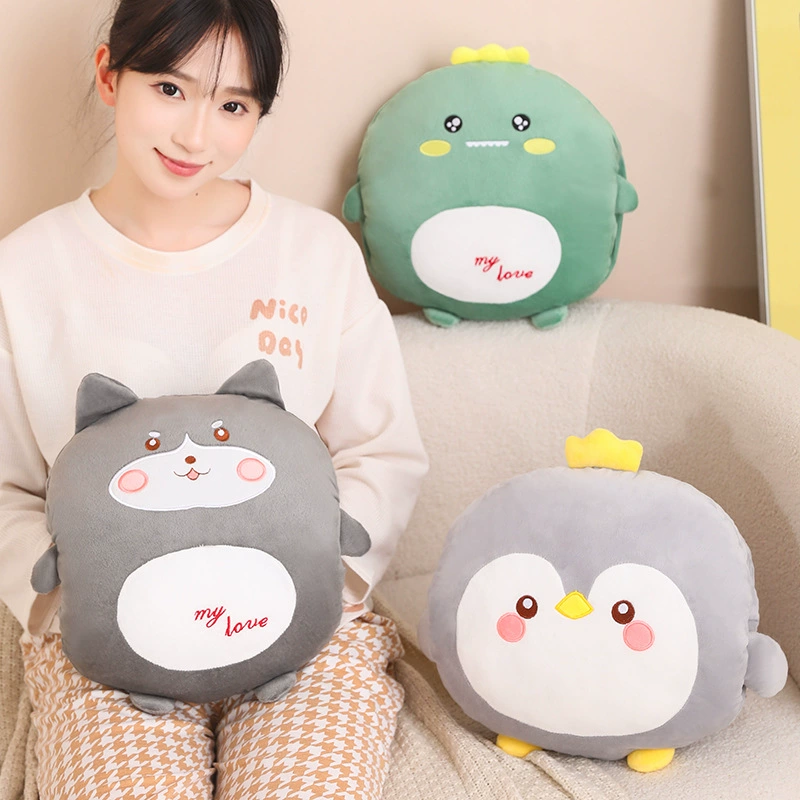 Water container, hand warmer, detachable pillow for sleep