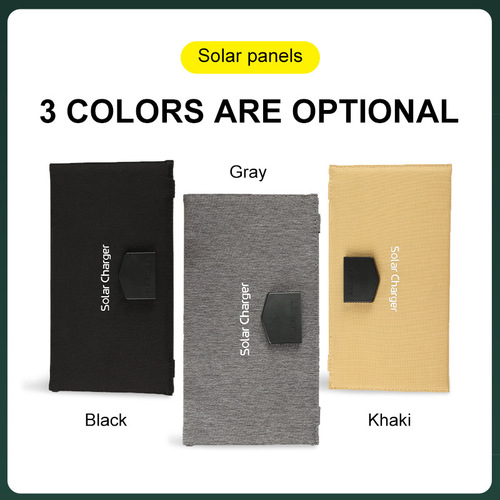 太阳能板充电手机太阳能折叠包18V60W太阳能户外储能便携充电板