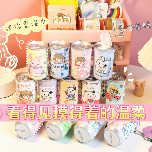 Creative 30 piece bucket wet wipes can portable kitchen car cleaning travel makeup remover baby wet wipes wholesale
