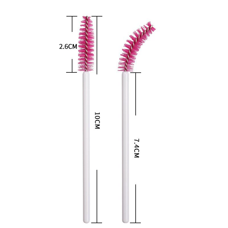 Disposable brush for eyelashes, eyelash extension for eyebrows, custom-made