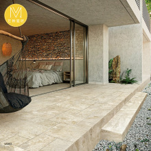 法式古堡莱姆石地砖民宿院子瓷砖别墅庭院仿古砖罗马拼花园露台砖