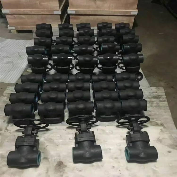 J61Y-900LB 美标锻钢焊接截止阀 F11锻打截止阀 自紧式高压截止阀