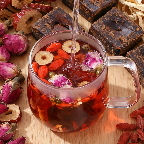Brown sugar ginger jujube tea brown sugar red jujube wolfberry…