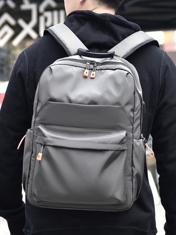 Bolsa de viaje de gran capacidad de negocios para hombres simple anti-derramamiento bolsa de computadora de viaje al aire libre mochila de estudiantes