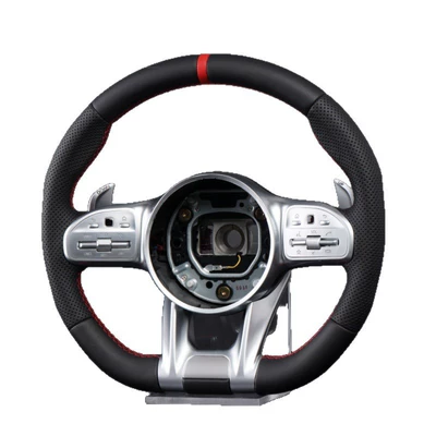 Compatible with Mercedes-Benz 809 leather: Steering wheel