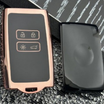 Dongfeng Renault Koleos Car Key Cover Koleos 2018 Renault Car High-End Protective Shell Buckle Bag for Women