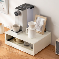 コーヒーメーカー、水カップ、収納ラック、卓上カップホルダー、茶器収納、マグカップ、キッチンコーヒー、多層式家庭用