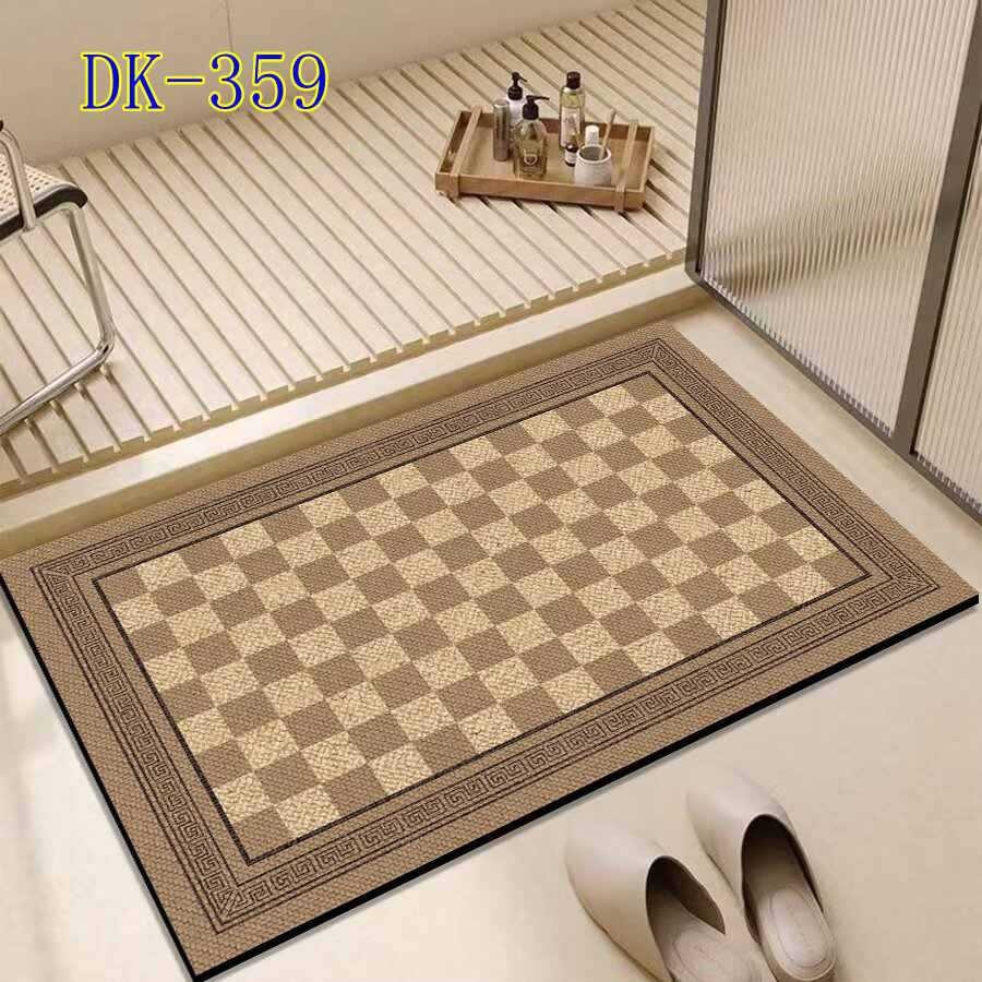 Luxe diatomiet mat antislip en sneldrogend voor in de badkamer_voghion.com