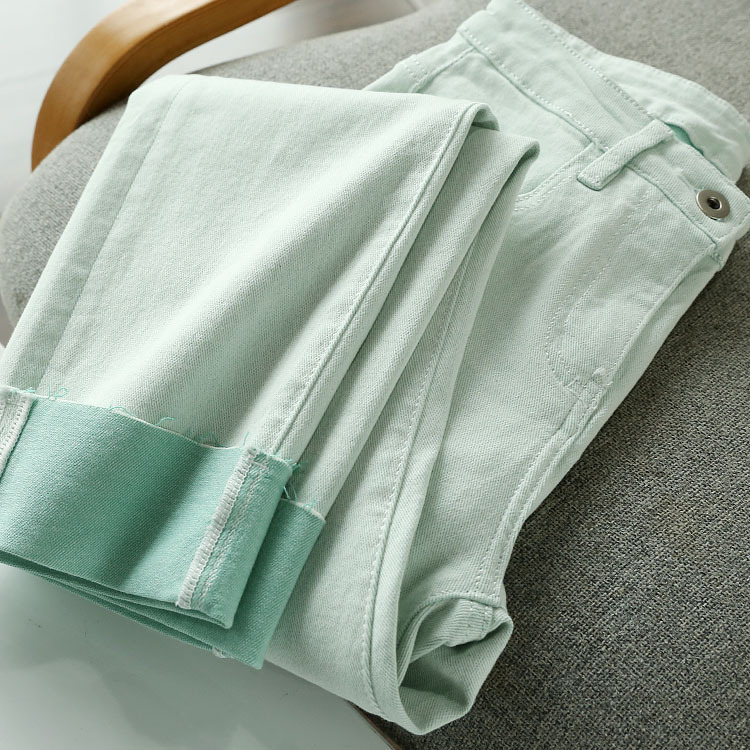 Soft elastic jeans