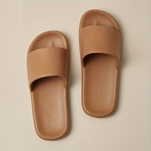 仿皮纹拖鞋批发可定制eva居家防滑防臭女夏季酒店宾馆男凉拖现货