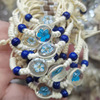 Hydrolate, glossy crystal, fresh bracelet, woven starry sky, jewelry