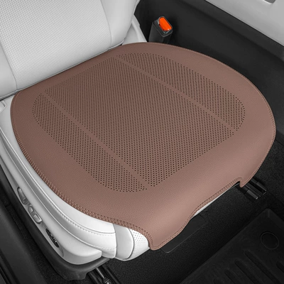Seat cushion, seat cover, Car Seat Cushion Summer Seat - half-pack-chestnut-brown-single-seat