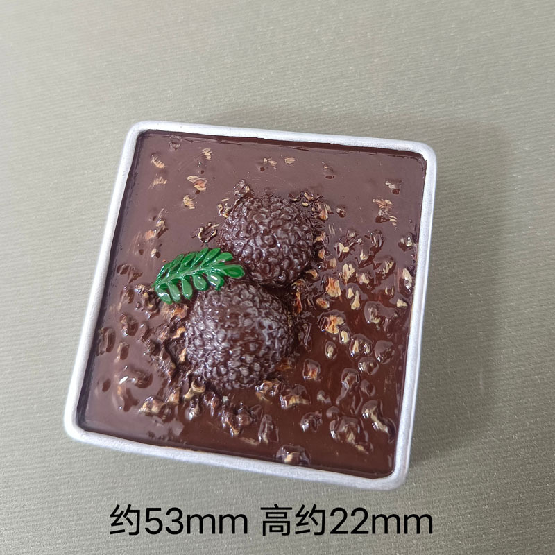 网红提拉米苏树脂冰箱贴