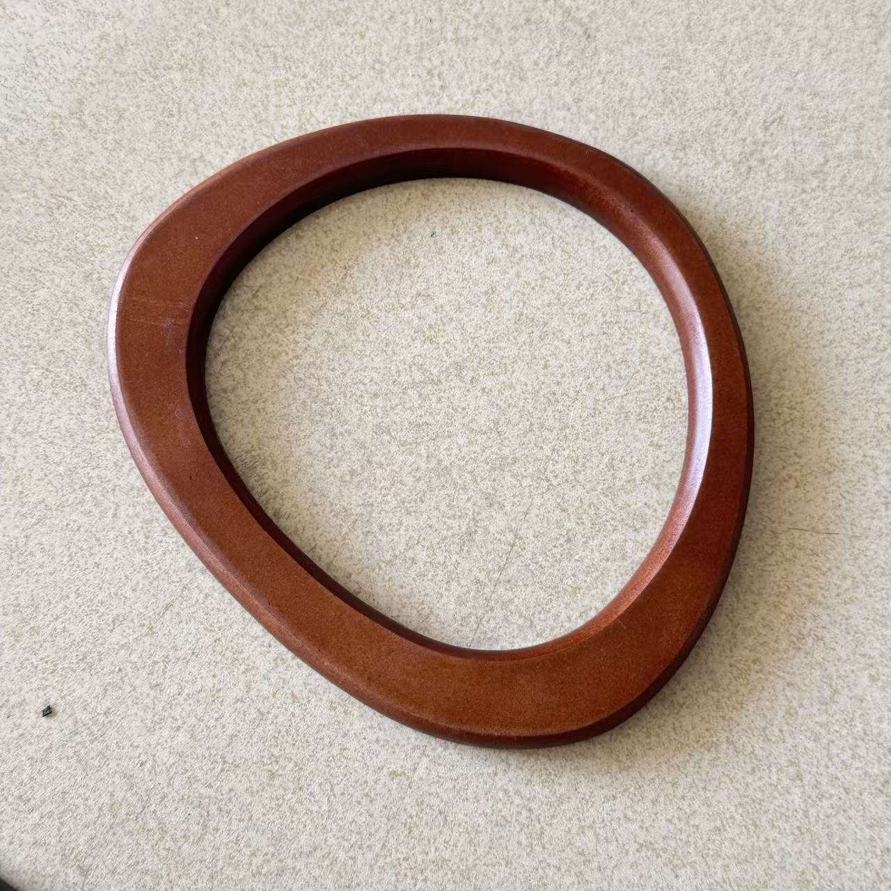 Asa de Madera para Bolsos en Forma de D Resistente al Agua y Ultraligera