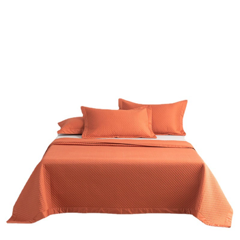 Double-sided cotton set, quilted sheet, light luxury style, high-quality style, 100 pieces, 3 piece set, increased thickness