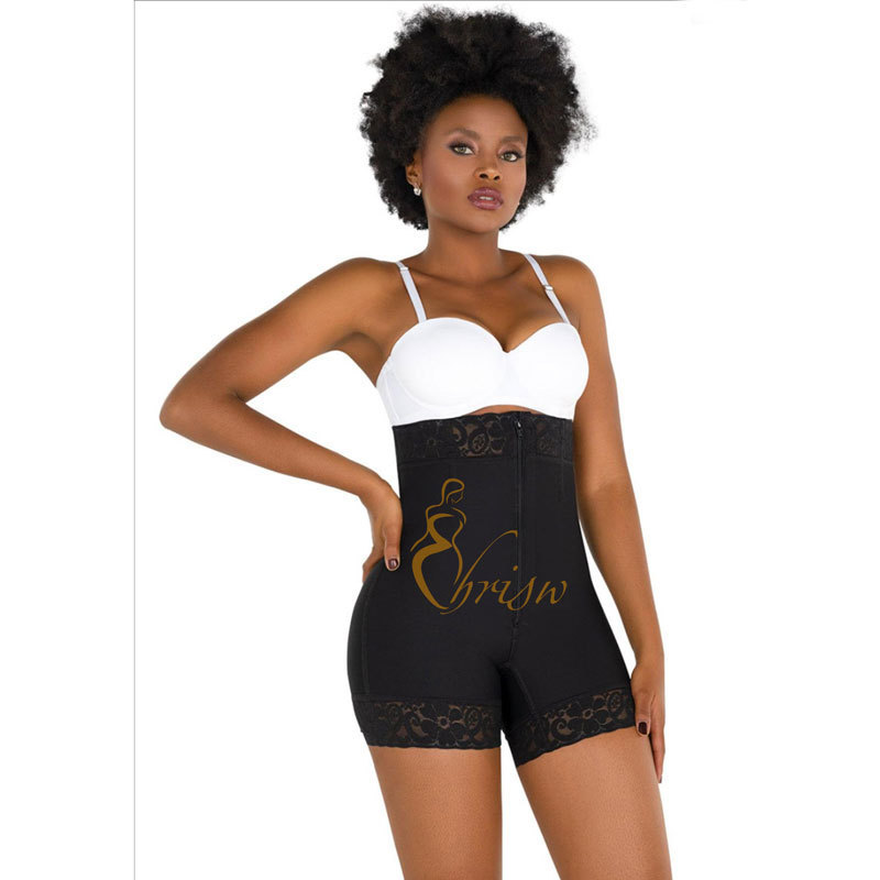 High Waist Panties Compression Body Shaper Girdle Slimming Shorts Butt Lifter Tummy Control Shaper Pants Boxer Lace Panties Lady