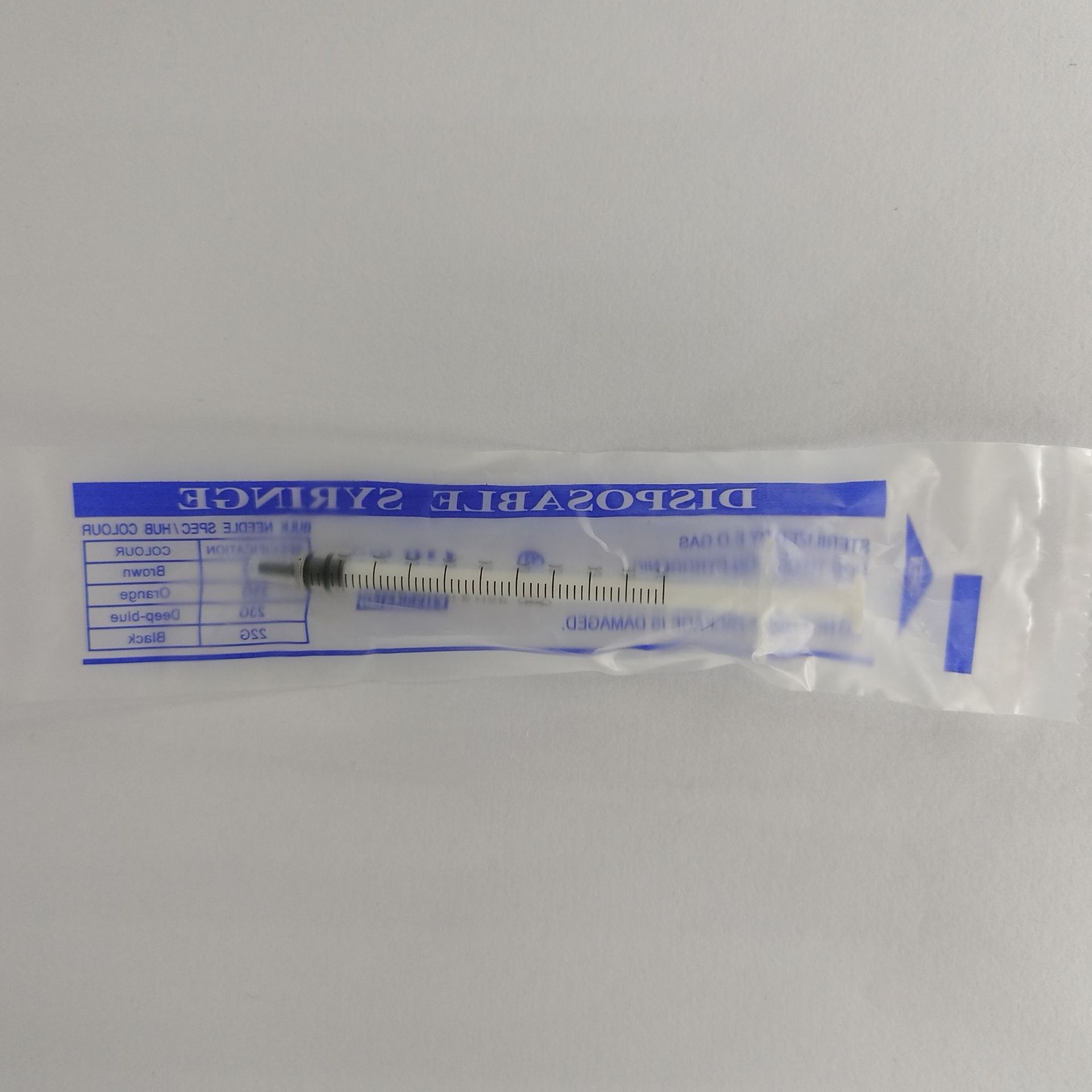 Comercio exterior al por mayor 1-500ml jeringa de plástico desechable boca recta con aguja jeringa animal