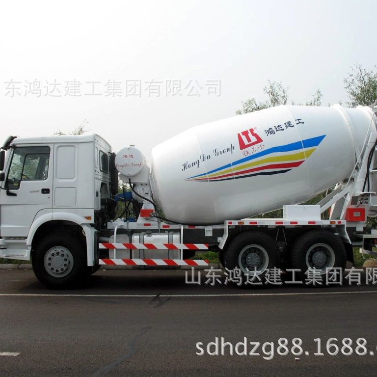 8方搅拌车 8方搅拌罐车 8立方混凝土搅拌输送车 鸿达搅拌输送车