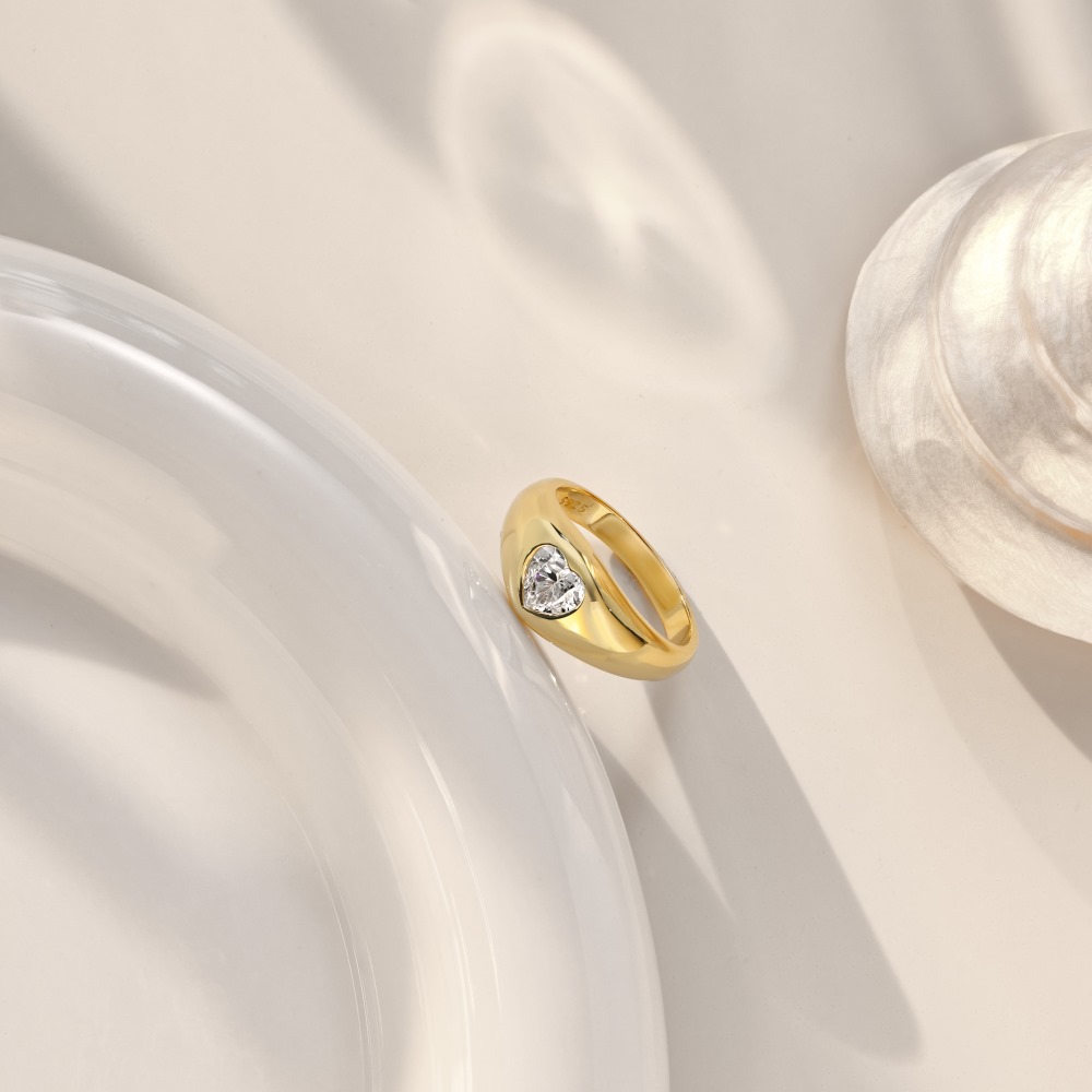 3g Weight Zircon Inlay Material Rings Classification Daily Occasion 925 Sterling Silver Material Valentine'S Day, Mother'S Day Festival Heart Shape Pattern 2025 Spring and Summer Season Women's Gender Plating Design Elegant, Simple Style Style 925 Sterling Silver Heart Shape Zircon Valentine'S Day Mother'S Day Rings 37