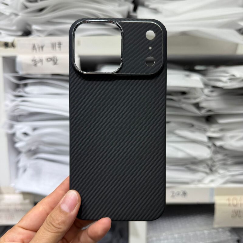 适用于苹果17promax手机壳凯夫拉iPhone17pro芳纶纤维磁吸保护套|undefined