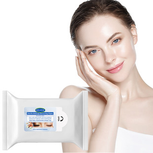Eelhoe Gentle Makeup Remover Wipes Gentle Refreshing Non-Irritating Deep Cleansing Face Eyes Lips Makeup Remover Wipes