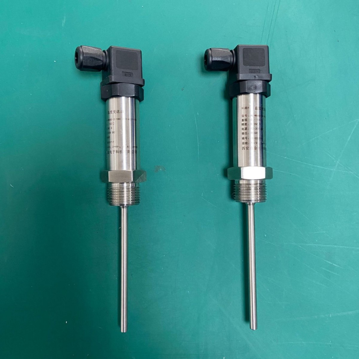 小尺寸温度变送器带显示 Pt100温度传感器 气象环境气候温度检测
