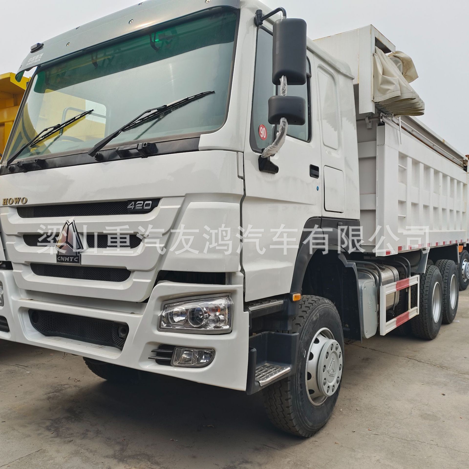 Engineering Dump Truck for Sale, Earth Transport Truck, Rear Eight-Wheel 5.8m Dump Truck, Euro 3 Dump Truck