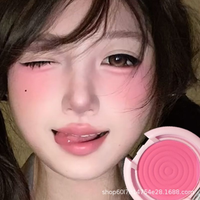 MYHO柔雾腮红低饱和显白提气色面部修容提亮腮红膏|undefined