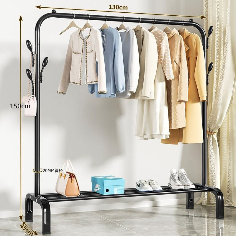 Perchero de secado plegable de pie para uso doméstico dormitorio balcón interior colgar ropa de forma sencilla