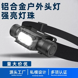 头灯头戴电筒;户外头灯;手电筒