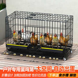 鸡笼家用养殖鸡笼运输笼大号鸡笼子母鸡笼管蛋鸡笼代发专用