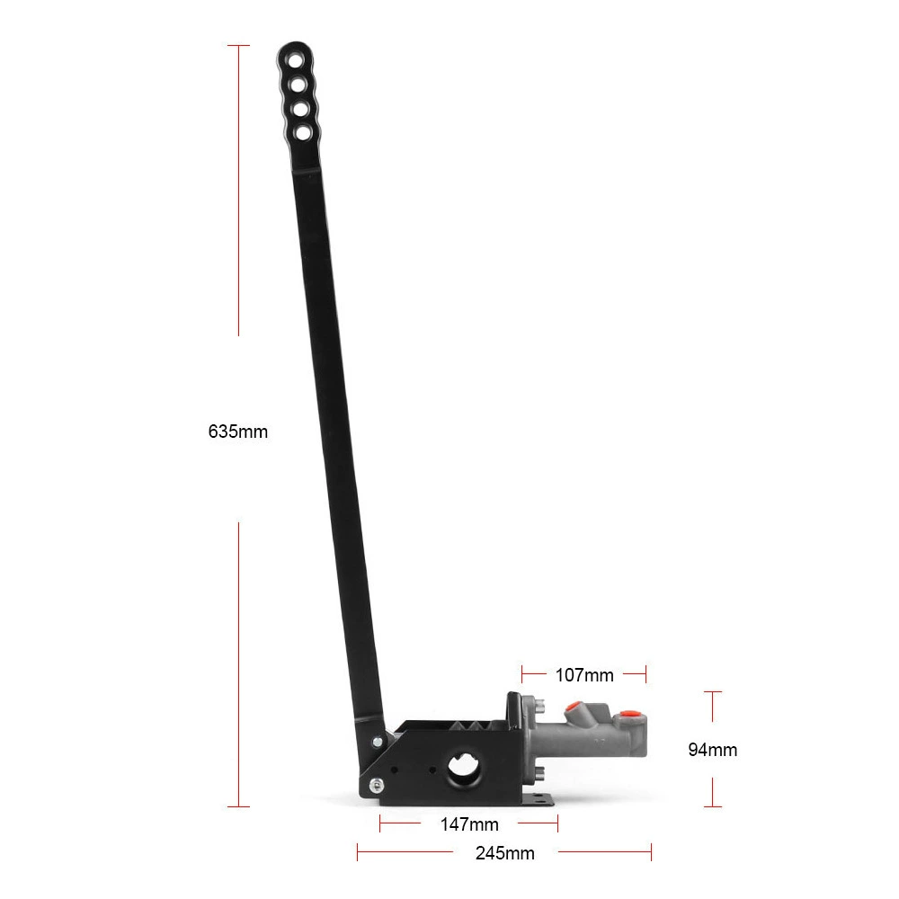 Модификация автомобиля, дрифт, ручной тормоз, внедорожник, универсальная ручка 630 мм, удлиненный гидравлический ручной тормоз, удлиненный вертикальный ручной тормоз