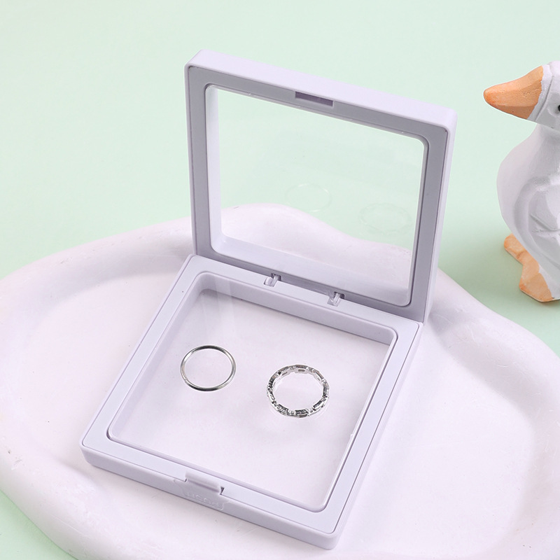 Nueva caja de almacenamiento de uñas desgaste tablero de exhibición de uñas caja de almacenamiento de organización de joyas pieza de uñas caja de almacenamiento a prueba de polvo