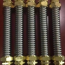 304不锈钢空调波纹管 中央空调管 风机盘管软接 铜头空调波纹管