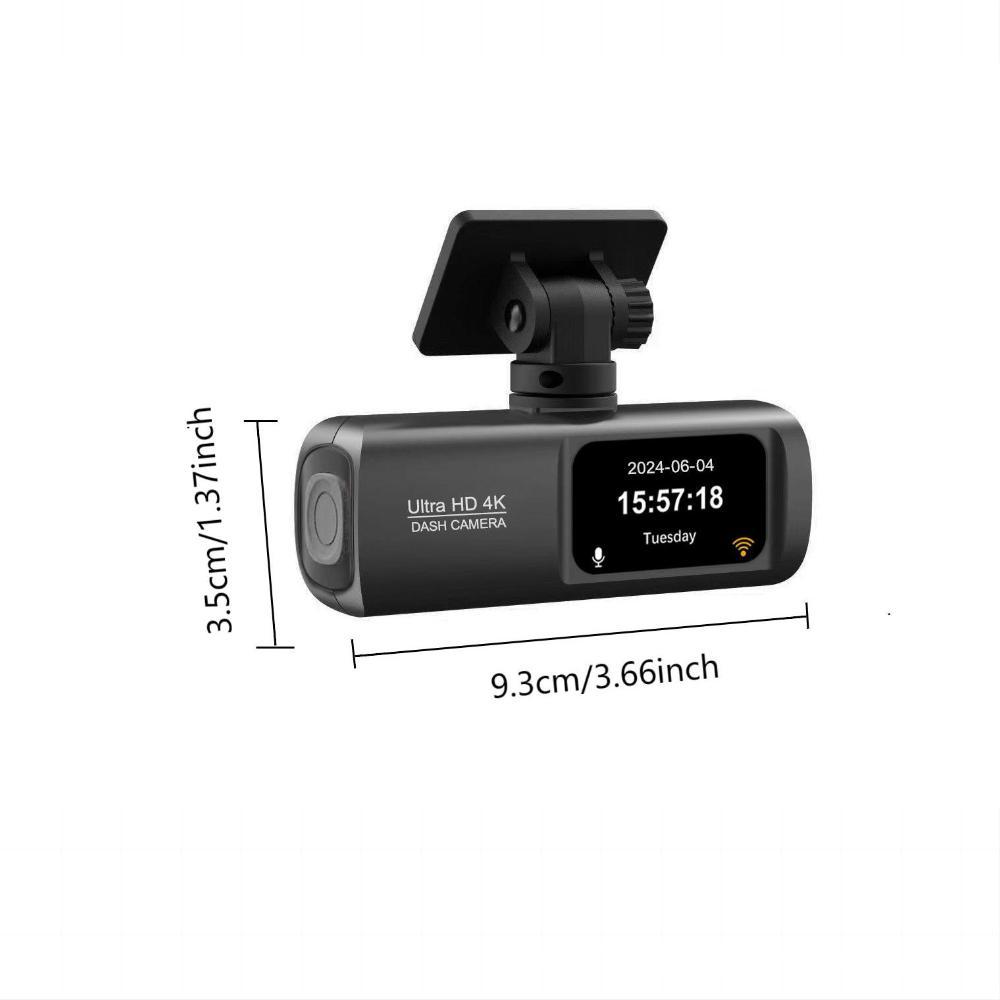 Cross-Border Popular V22 Ultra-High Definition 4K Lipstick Machine Driving Recorder Front and Rear Dual Recording Wifi/Gps Driving Trajectory