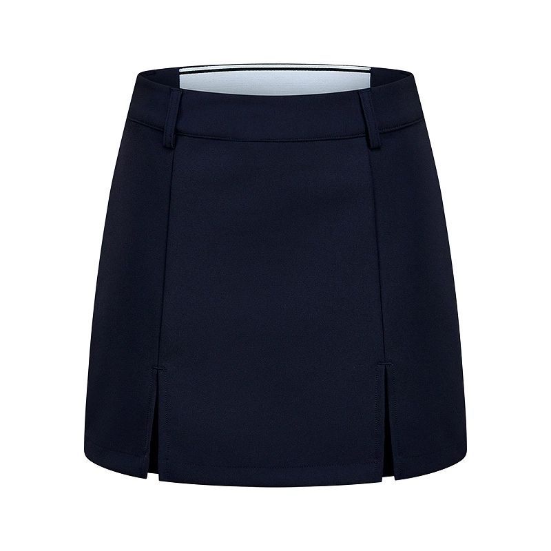 Sports fitted skirt, protective underware, trousers, elastic waist, A-line
