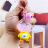 Cartoon acrylic keychain, oil for swimming, cute pendant, bag accessory