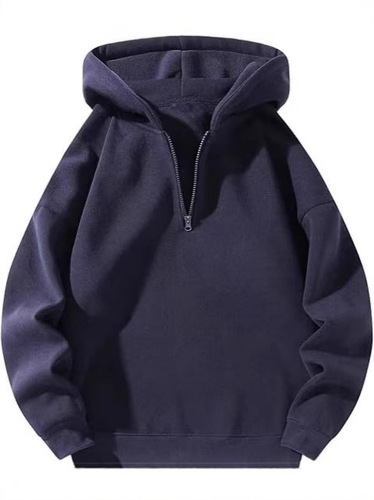 American casual zipper hooded sweatshirt loose sport sweatshirt spring and autumn European and American street style