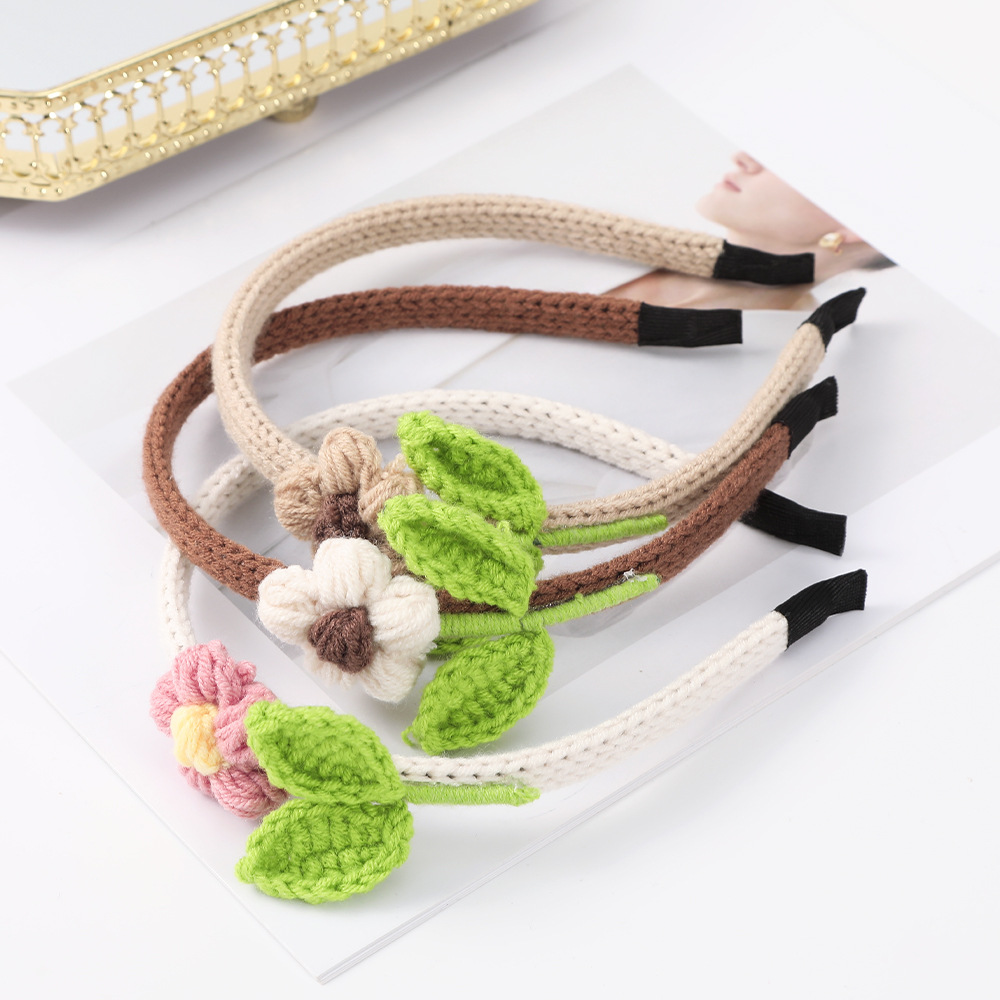 Femmes Fleur Pastorale Style Simple Chiffon Bande De Cheveux display picture 7