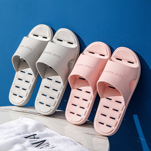 Waterproof Slippers for Women, Summer Home Use Bathroom Shower Couple Indoor Anti-Slip Slip-Resistant Bottom Slippers, Hotel Outdoor Wear Cooling Slippers