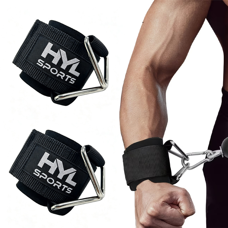 Nuevo cinturón de asistencia de fitness, cinturón de agarre de pull-up, guante antideslizante, cinturón de tracción de muñeca deportiva para hombres