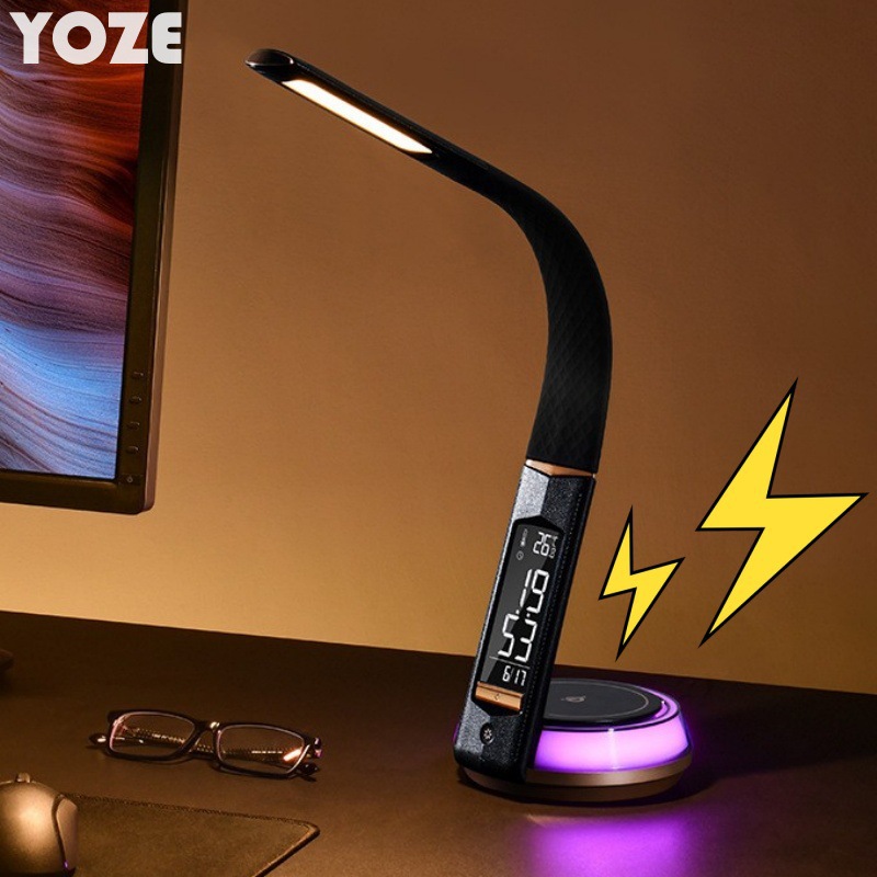 Table wireless table lamp charging
