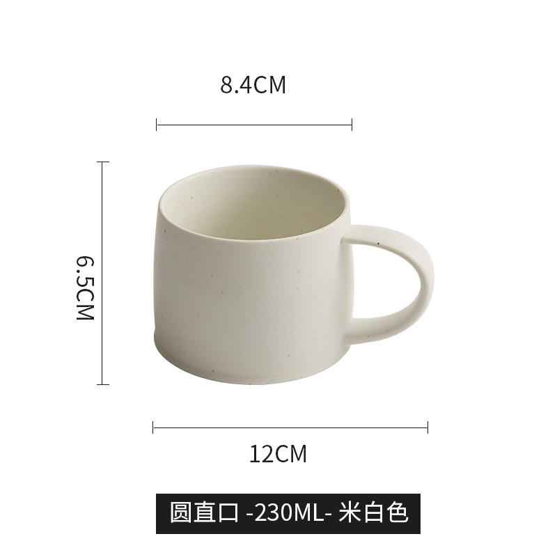 Tazas de café retro, tazas de cerámica, tazas de té de la tarde, tazas de alta calidad, tazas de marca, tazas de regalo para parejas de alto valor