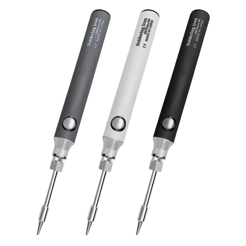 USB Электрический паяльник 5V Портативная зарядка сокровищ Зарядка Электрический паяльник Ремонт Горячий код артефакт пластиковая наклейка артефакт